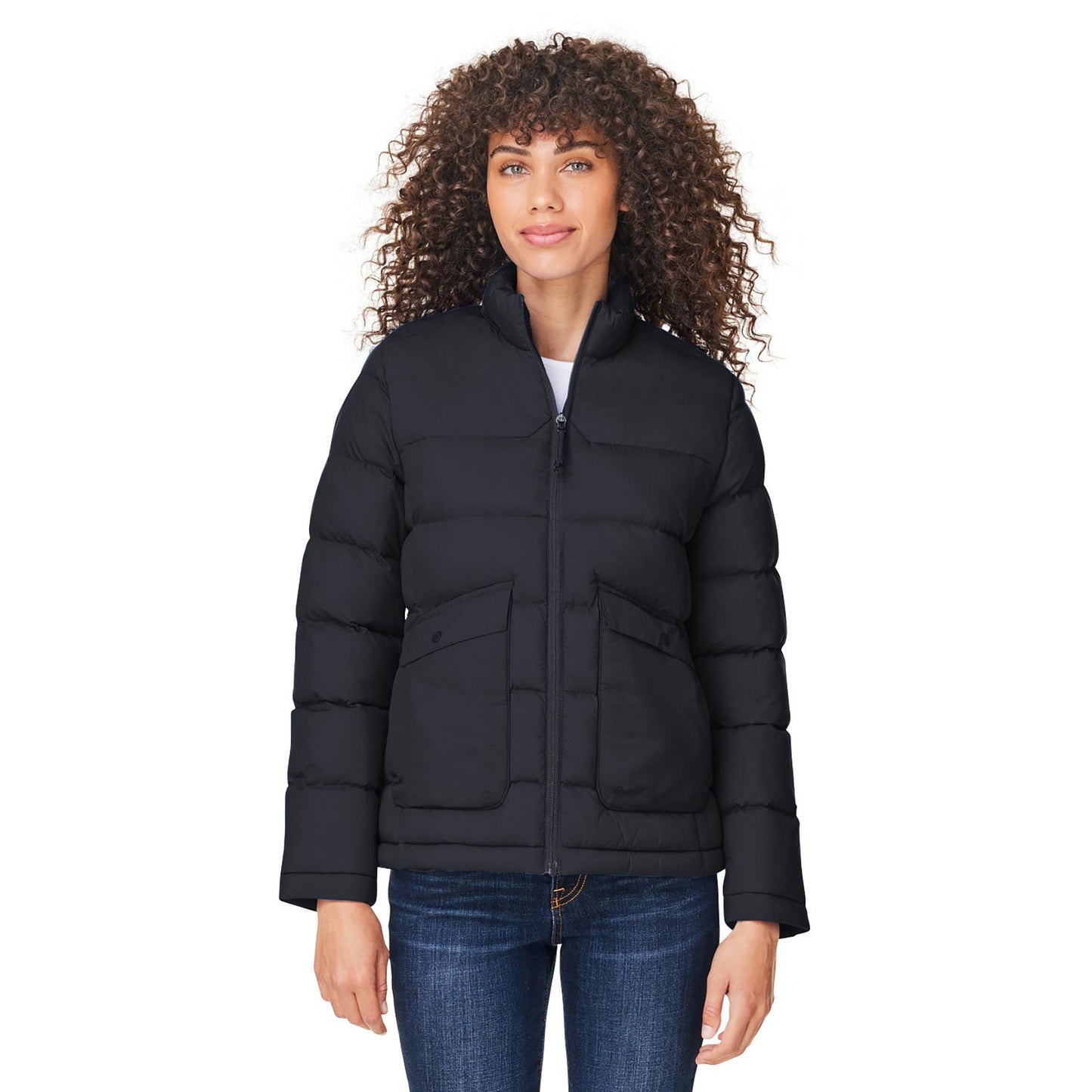 Black Jackets | Core 365 | Stylish Puffer - Core 365 - Warm Design