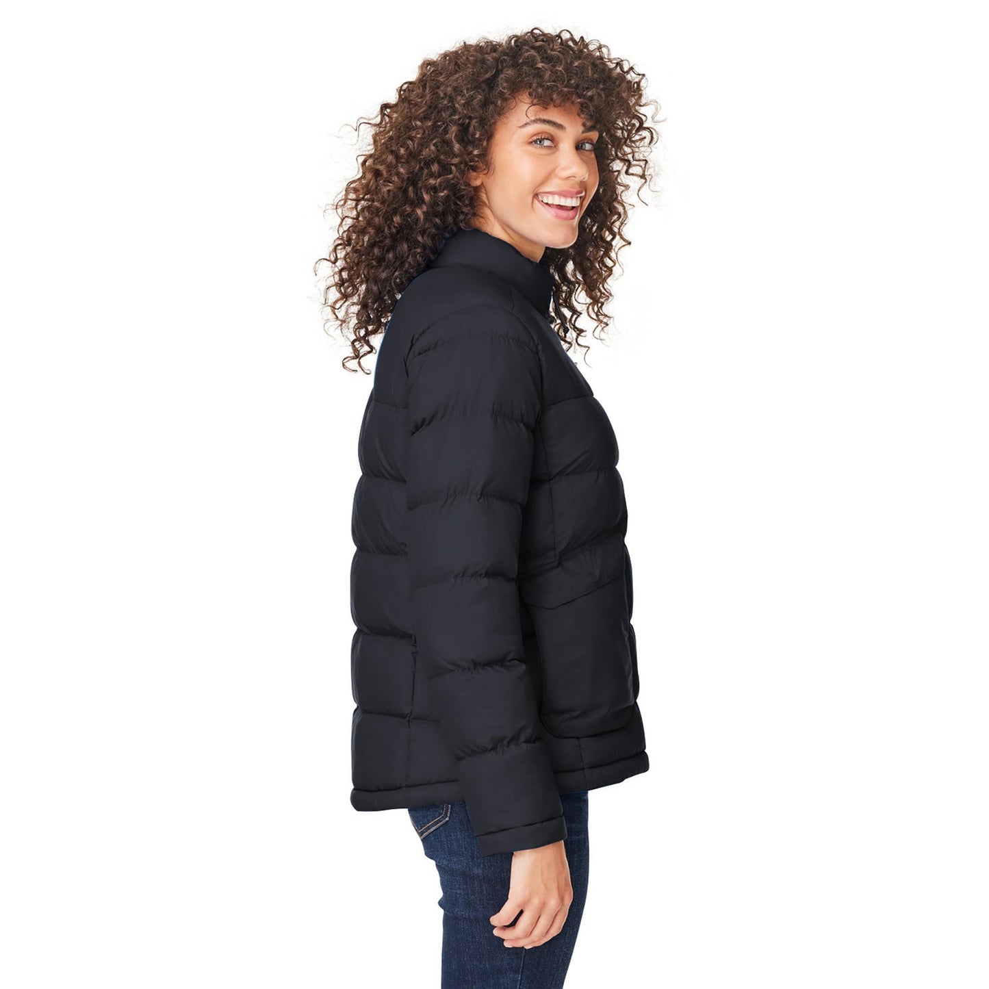 Black Jackets | Core 365 | Stylish Puffer - Core 365 - Warm Design