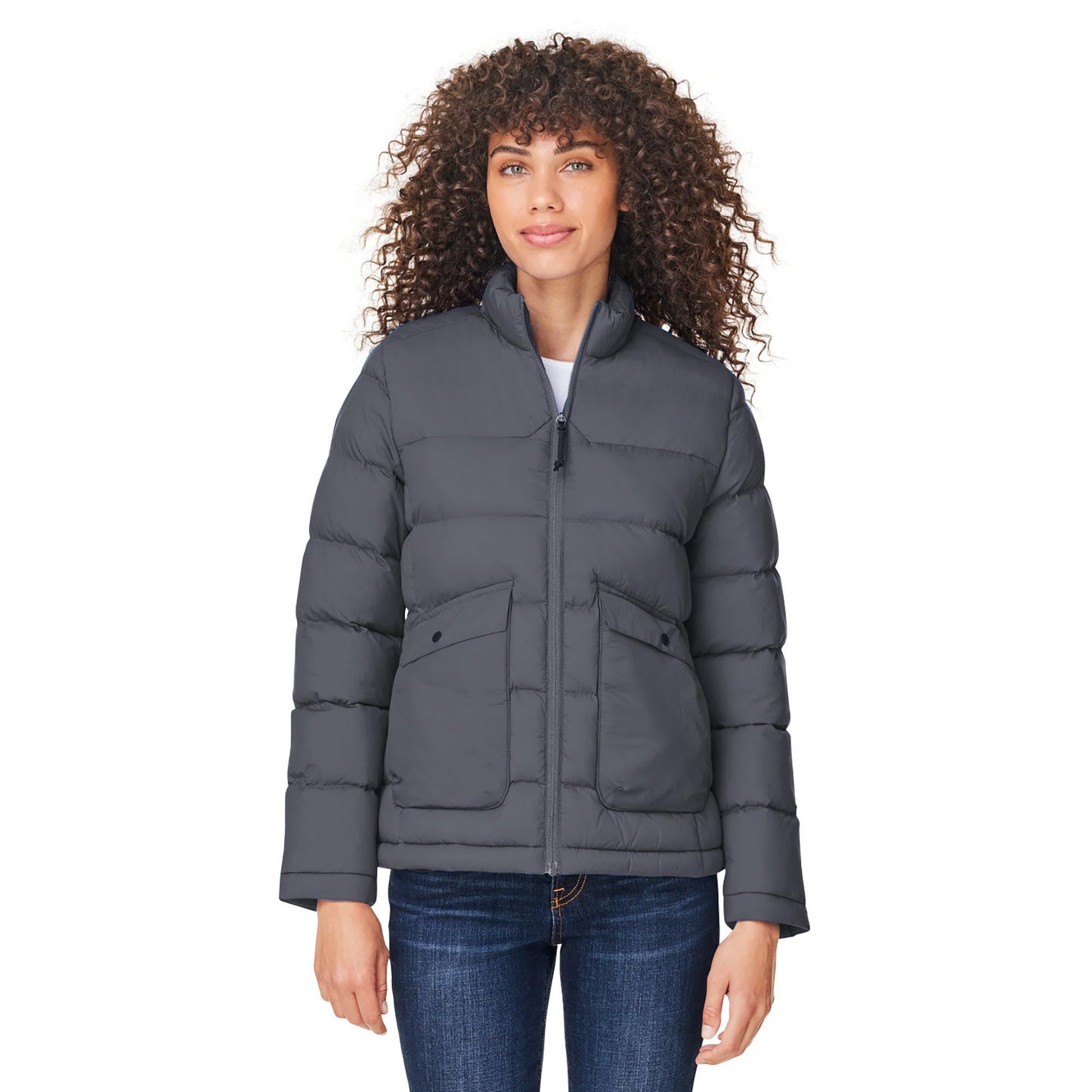 Black Jackets | Core 365 | Stylish Puffer - Core 365 - Warm Design