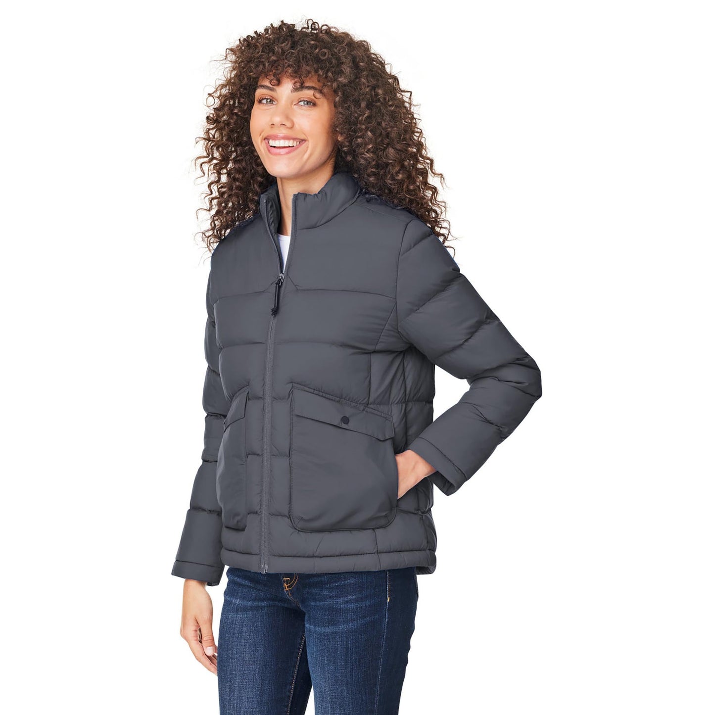 Black Jackets | Core 365 | Stylish Puffer - Core 365 - Warm Design