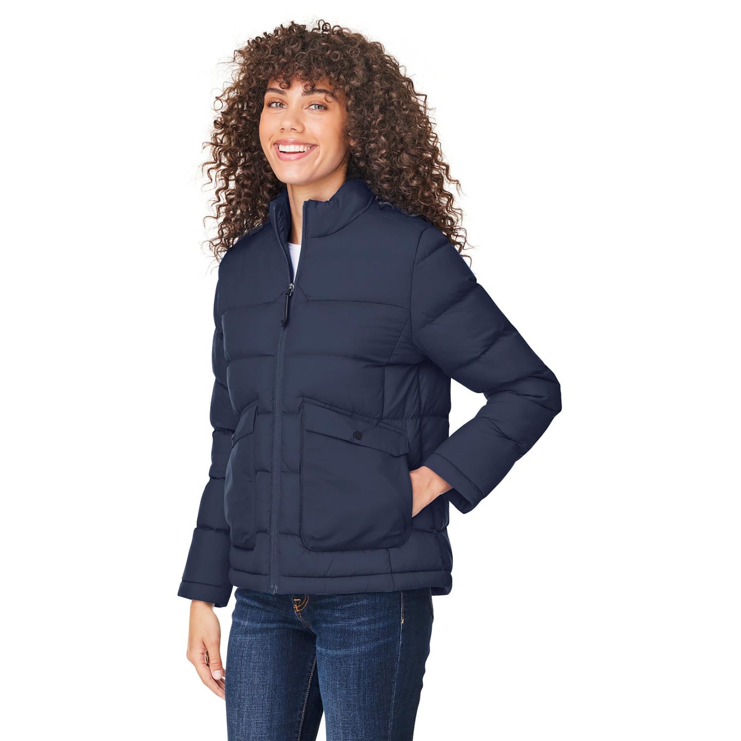 Black Jackets | Core 365 | Stylish Puffer - Core 365 - Warm Design