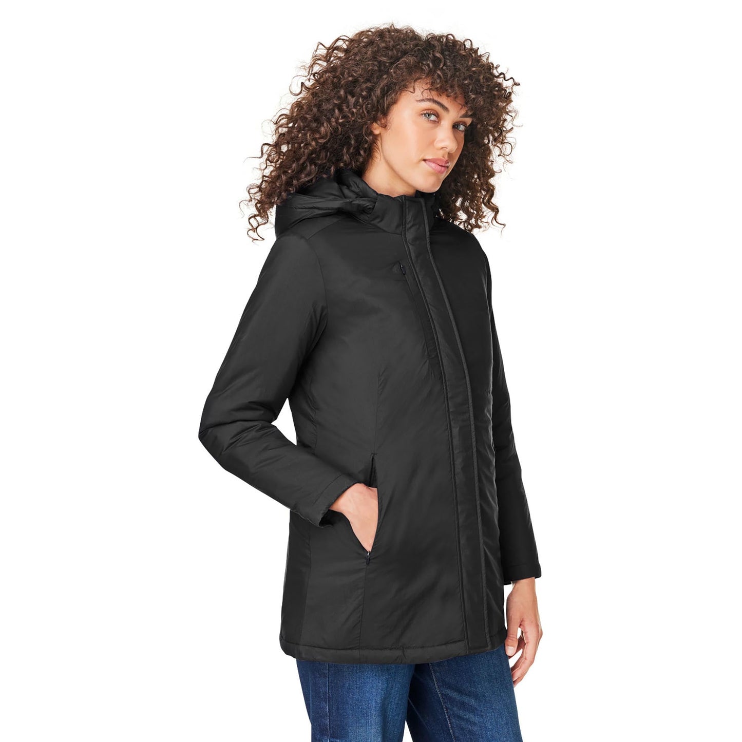 Black/Carbon Jackets - Core 365 - Insulated Design