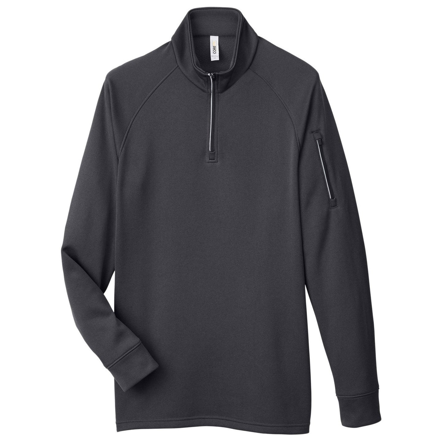 Black Fleece Jacket - Core 365 - Soft Polyester