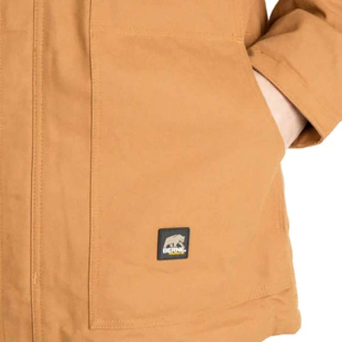 Black Jacket - Berne - Durable Cotton Duck