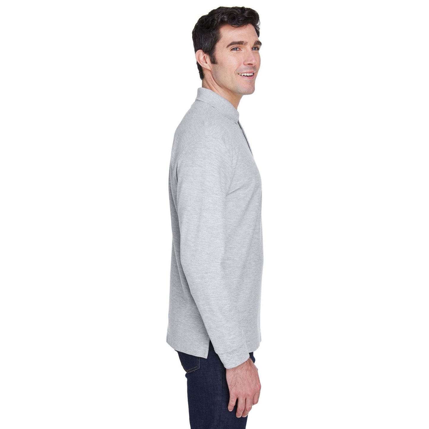 Black Polo Shirt - Devon & Jones - Pima Cotton Quality