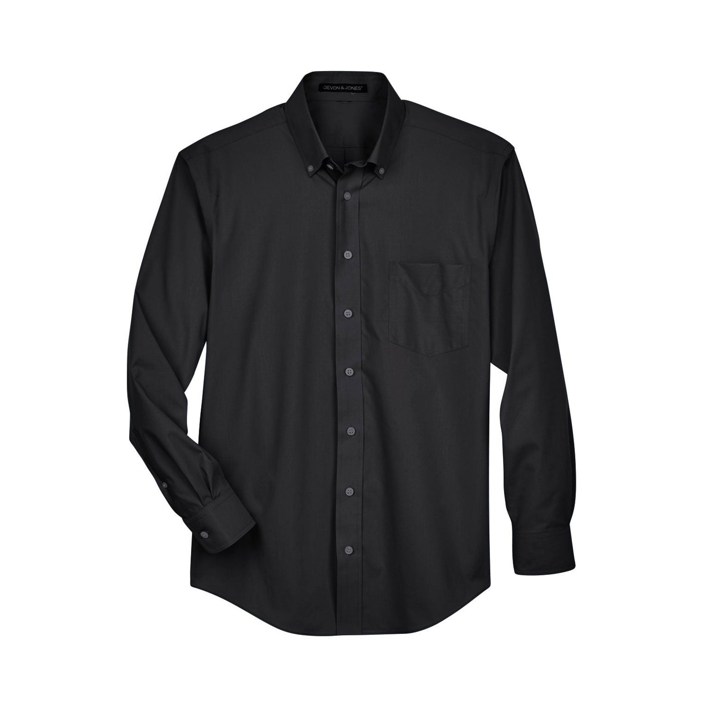 Black Button Up Shirts - Devon & Jones - Classic Fit