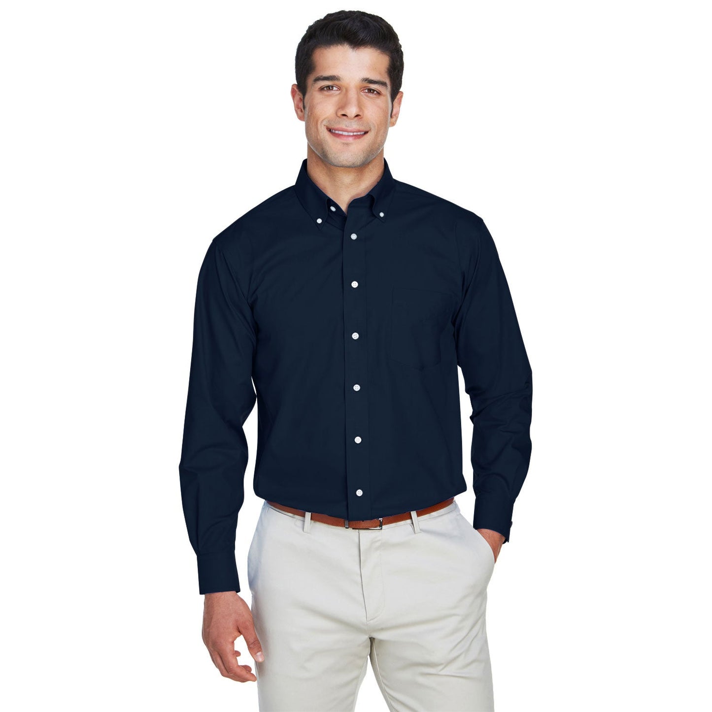 Black Button Up Shirts - Devon & Jones - Classic Fit