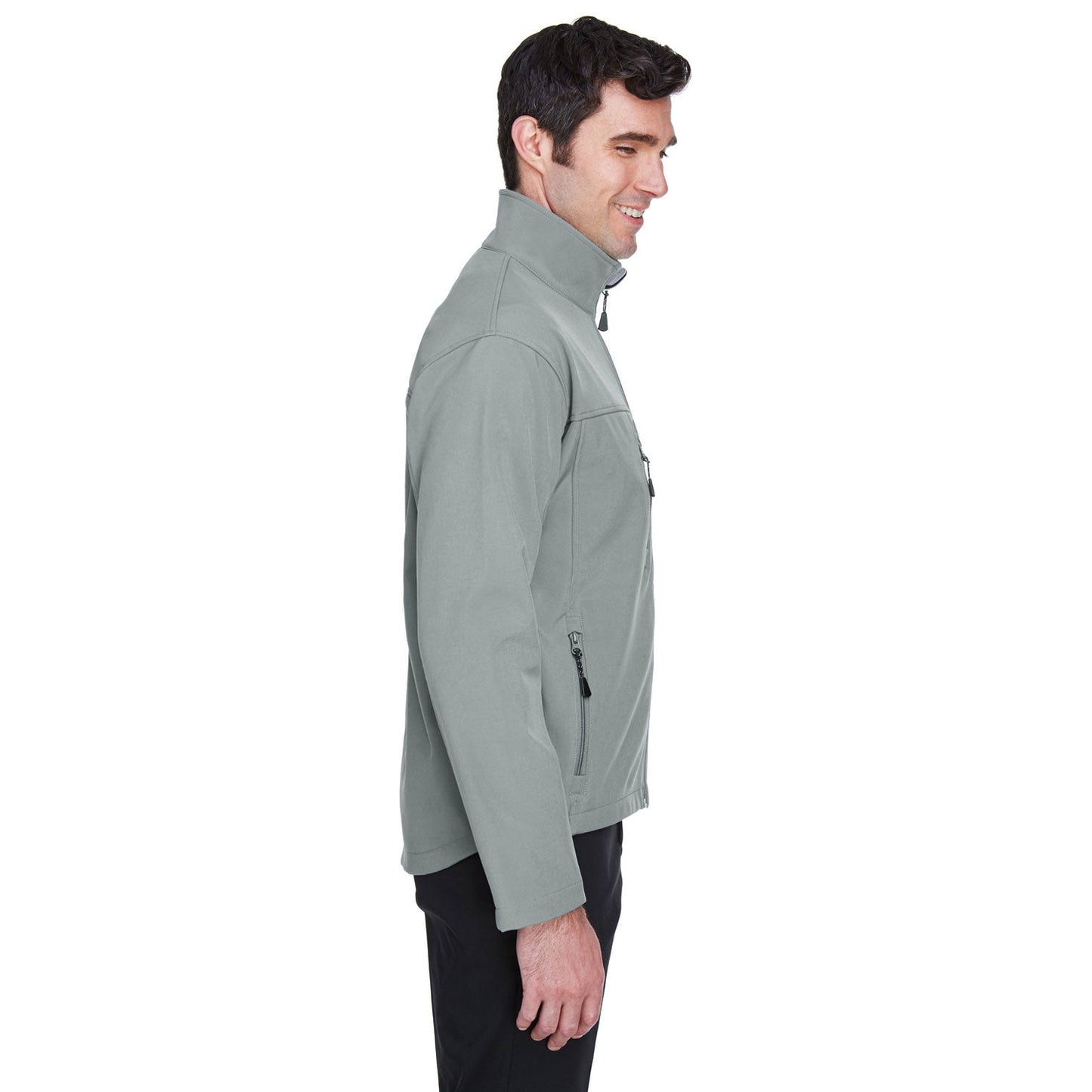 Black Soft Shell Jacket - Devon & Jones - Waterproof Design