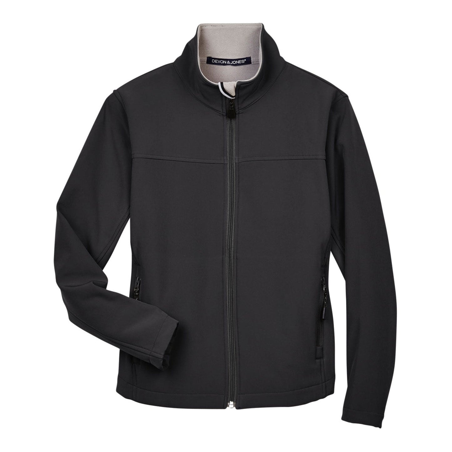 Black Jackets | Stylish Soft Shell - Devon & Jones - Water-Resistant