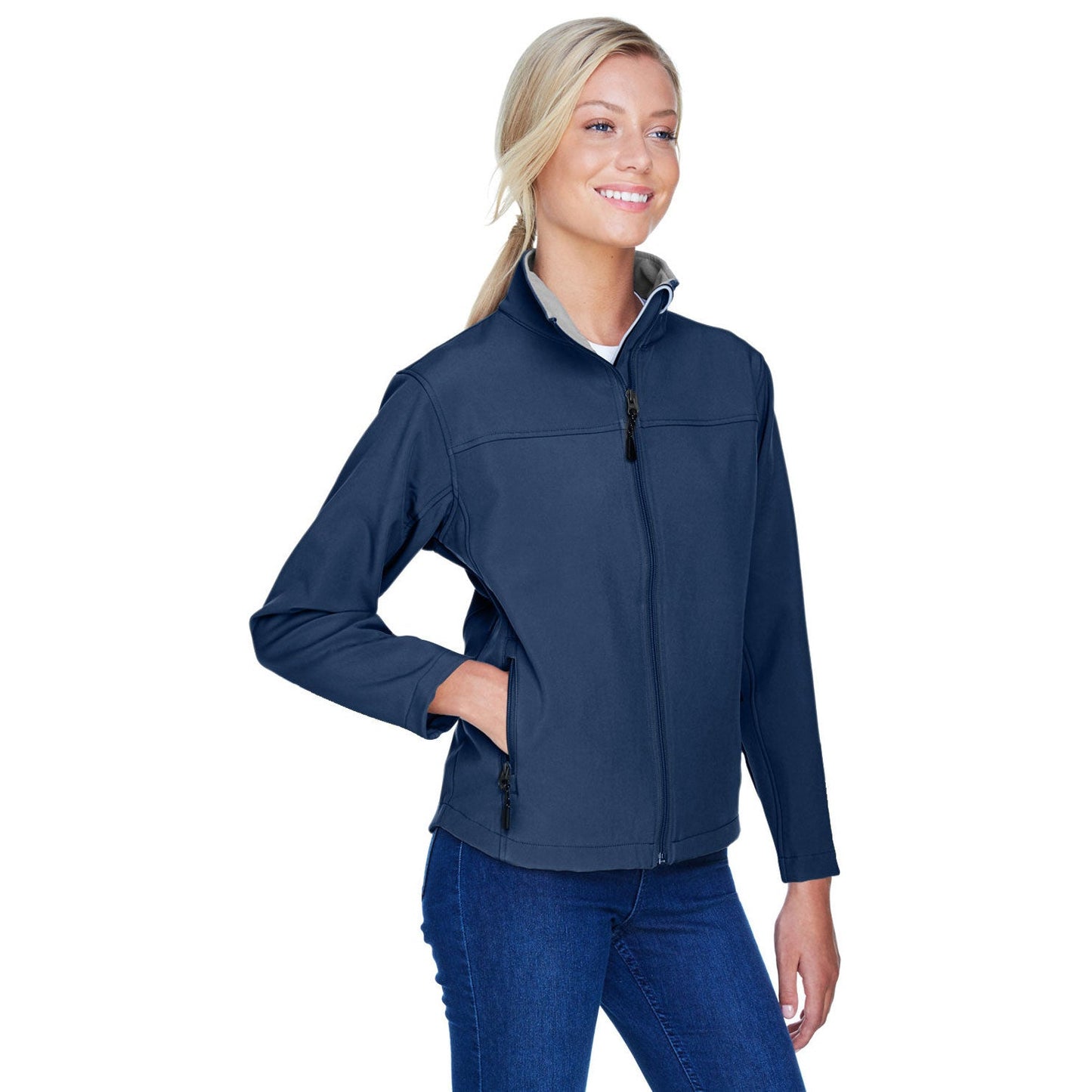 Black Jackets | Stylish Soft Shell - Devon & Jones - Water-Resistant