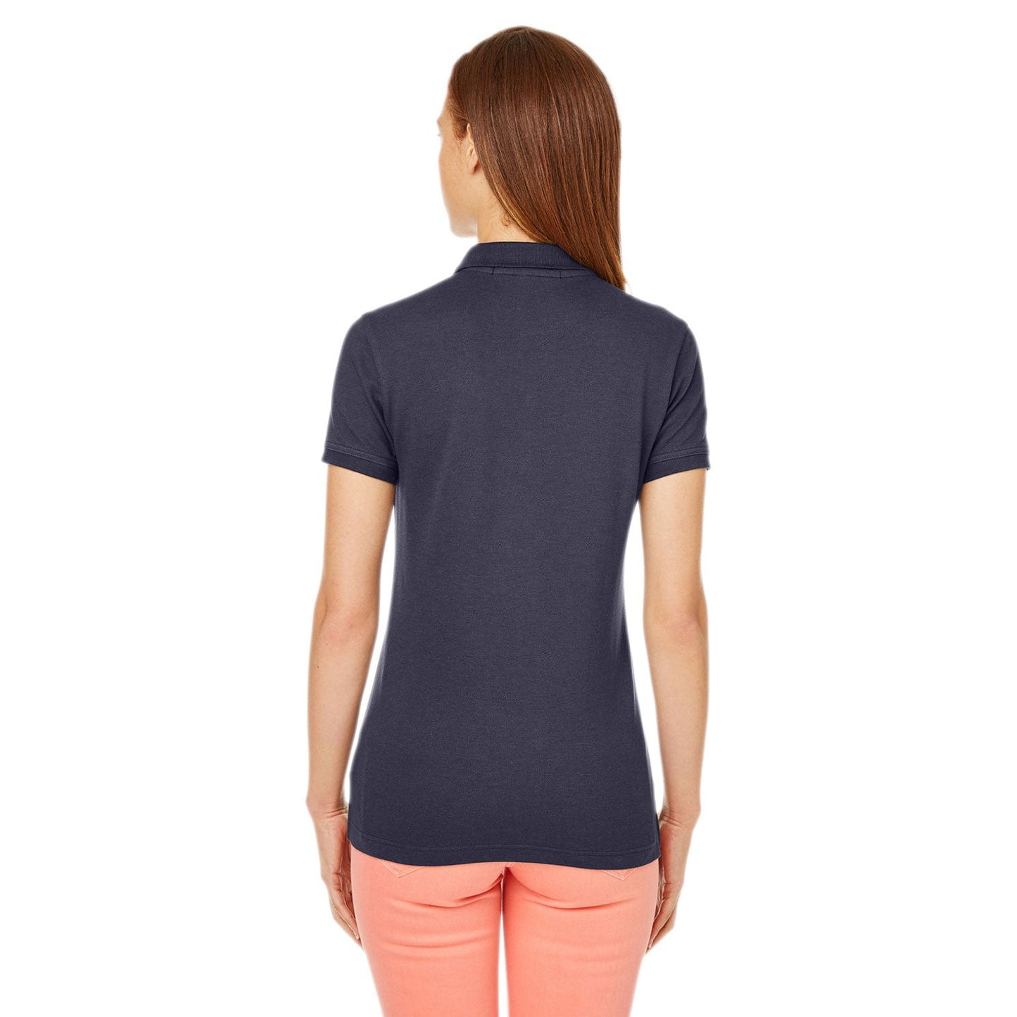 Black Polo Shirt - Devon & Jones - Moisture-Wicking