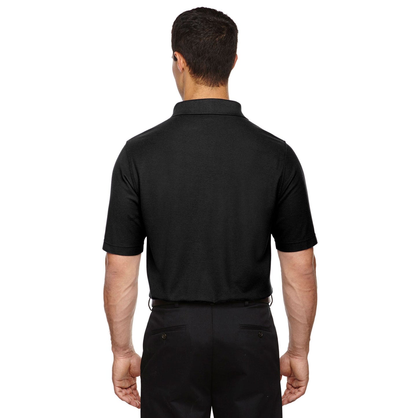 Black Polo Shirts - Devon & Jones - Performance Fit