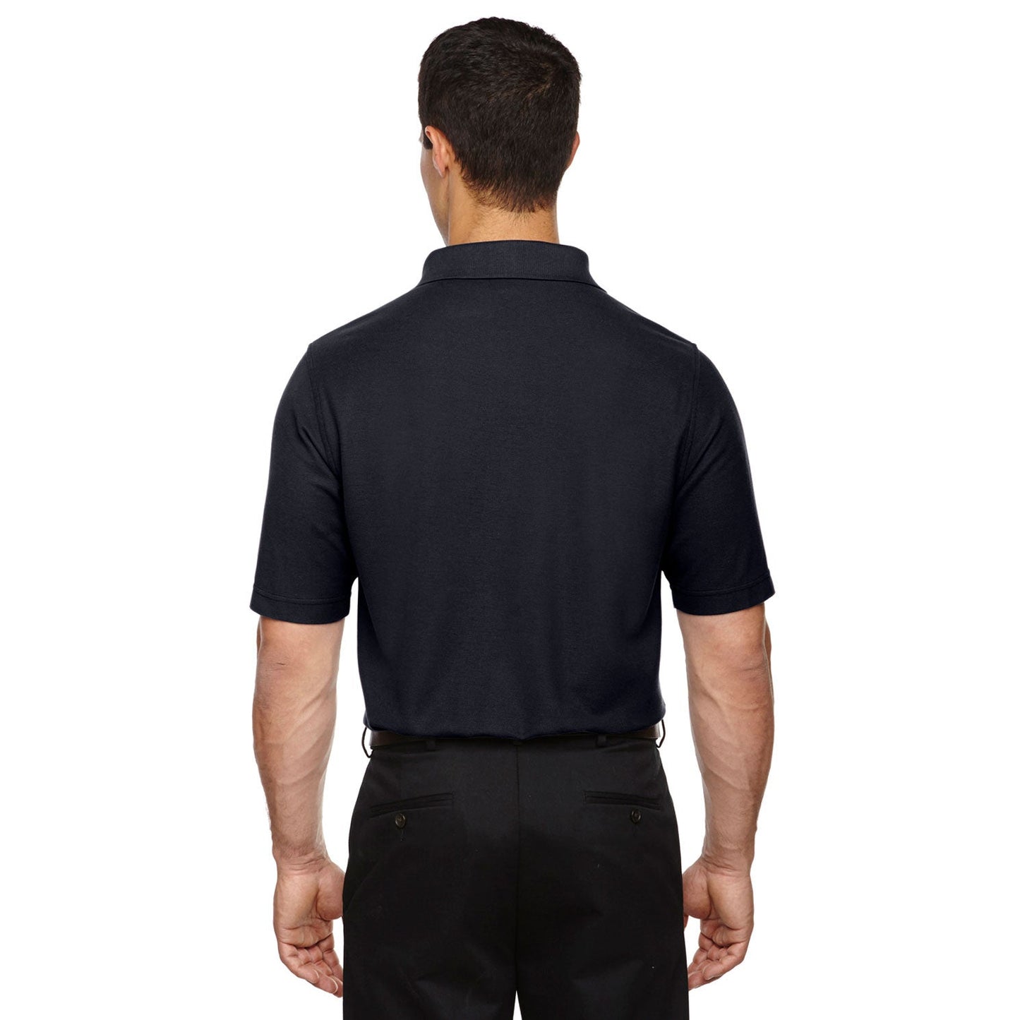 Black Polo Shirts - Devon & Jones - Performance Fit