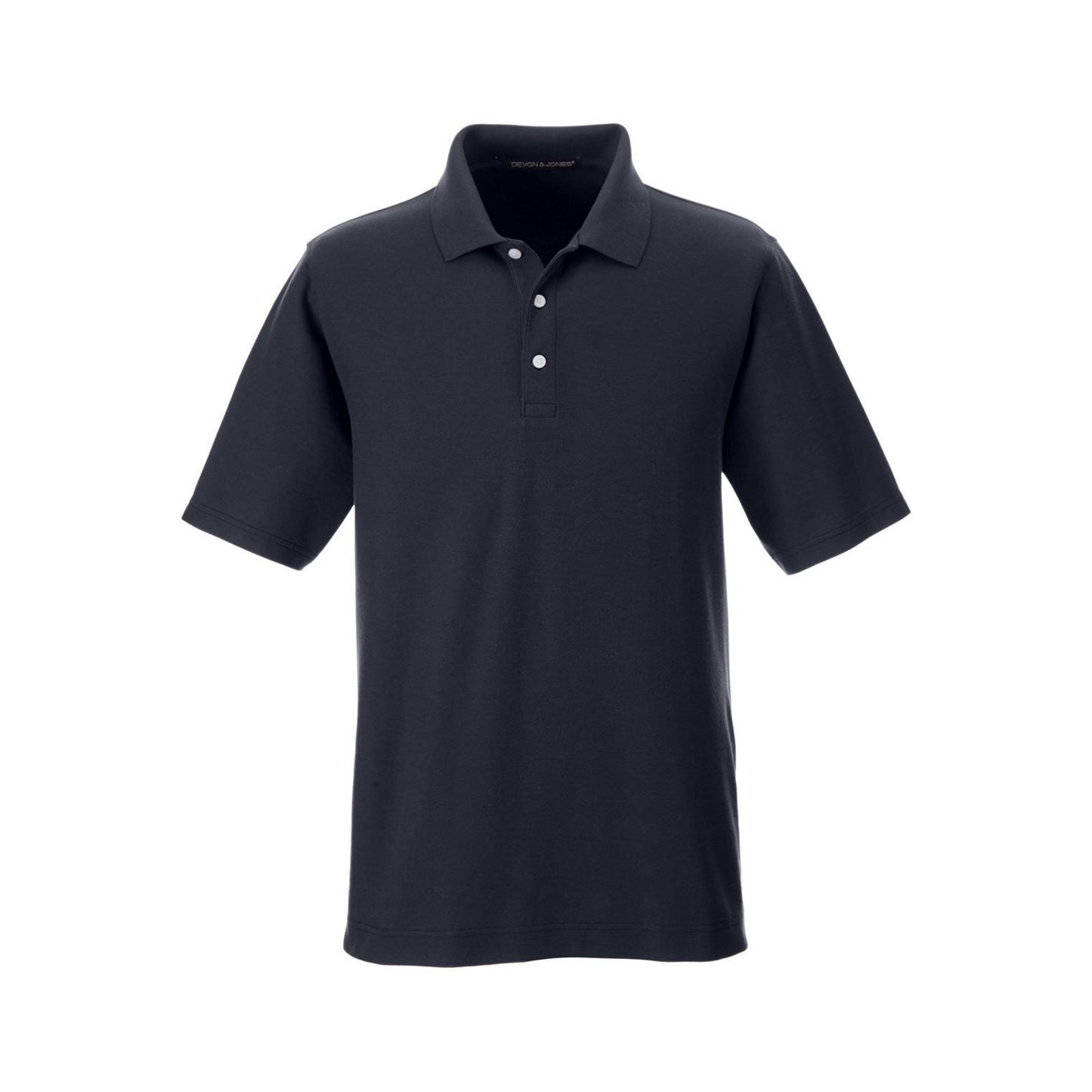 Black Polo Shirts - Devon & Jones - Performance Fit