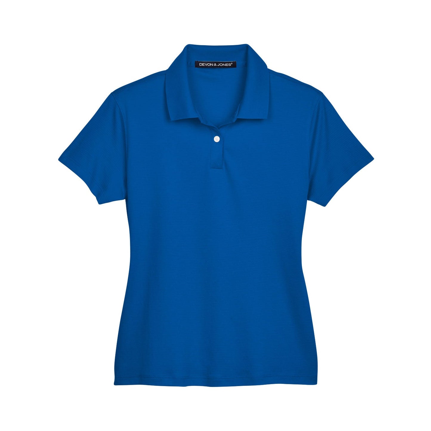 Black Polo Shirt - Devon & Jones - Moisture-Wicking