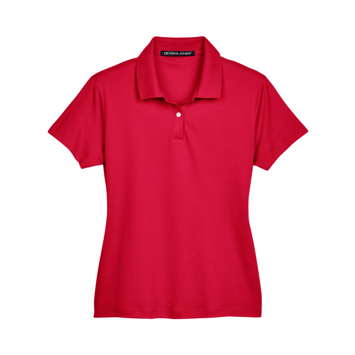 Black Polo Shirt - Devon & Jones - Moisture-Wicking
