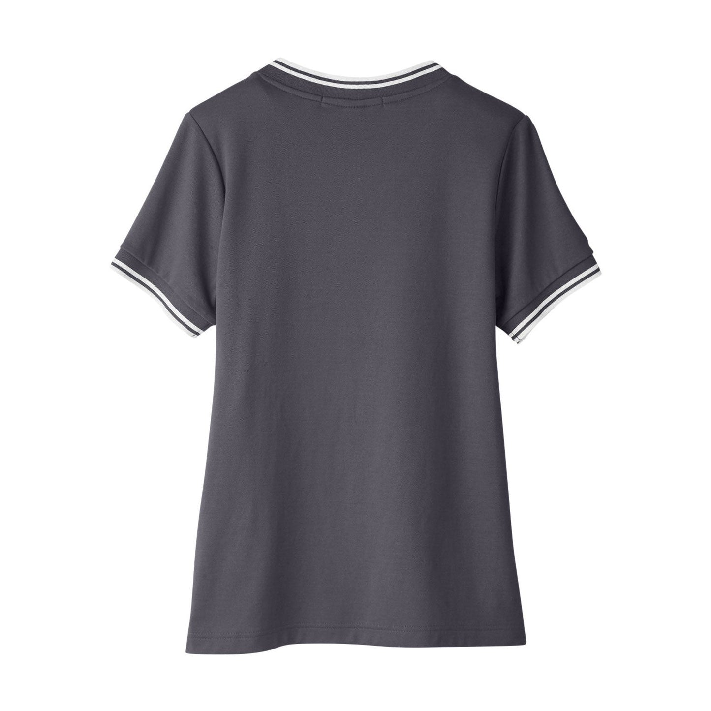 Black/White T-Shirts - Devon & Jones - Stylish V-Neck Top