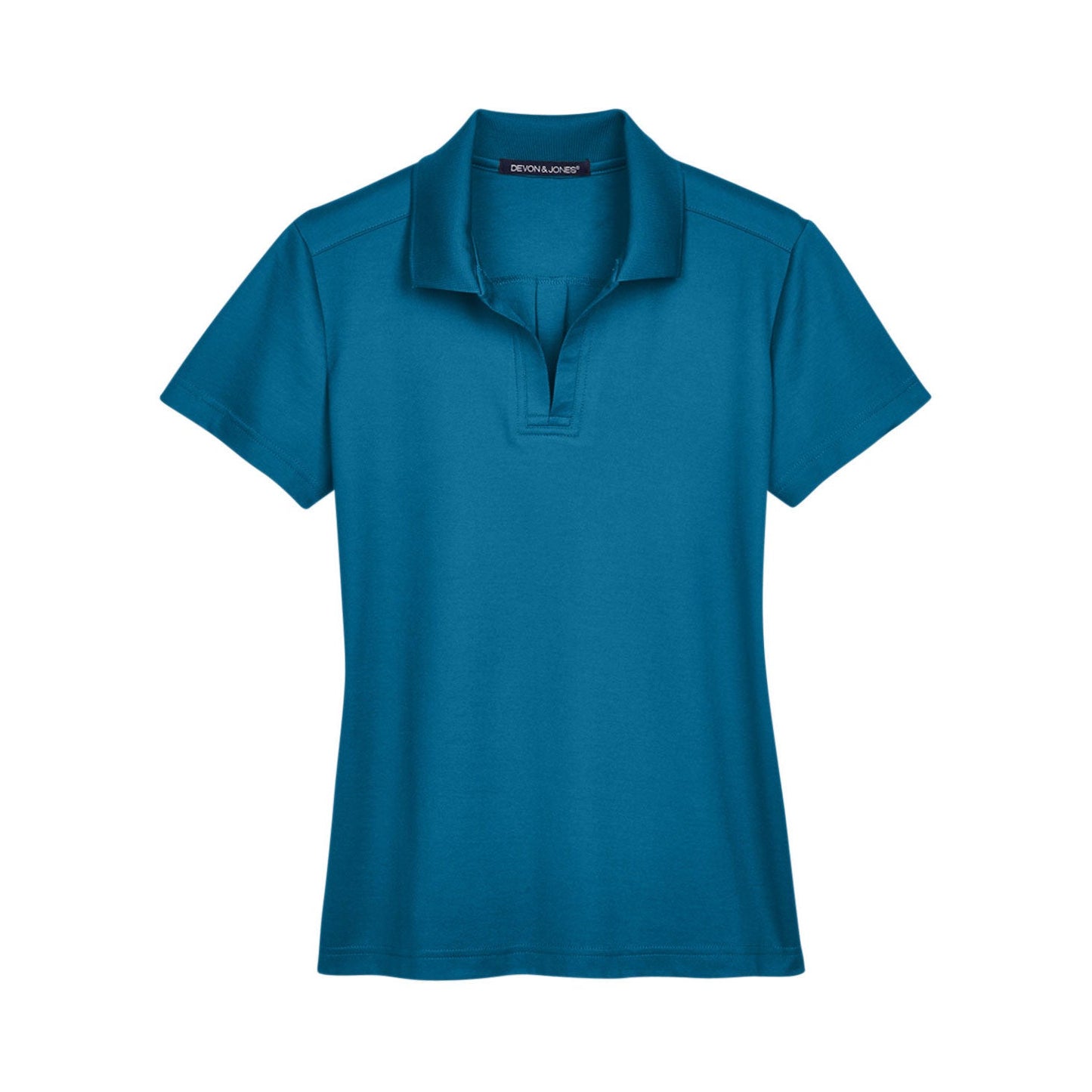 Black Polo Shirt - Devon & Jones - Performance Fabric