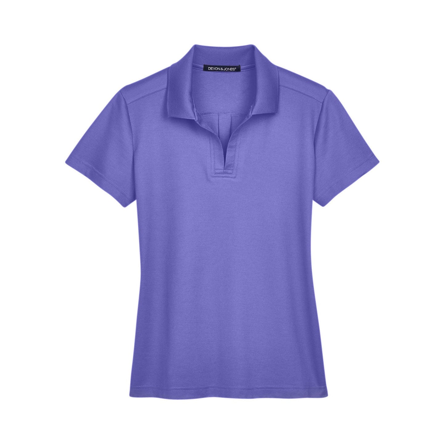 Black Polo Shirt - Devon & Jones - Performance Fabric