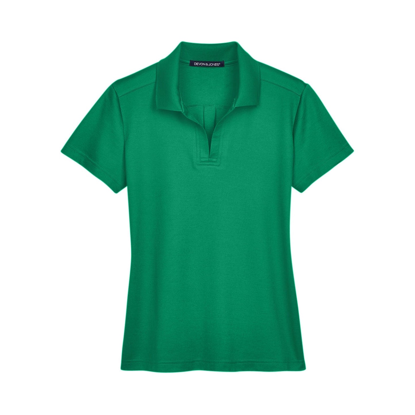 Black Polo Shirt - Devon & Jones - Performance Fabric