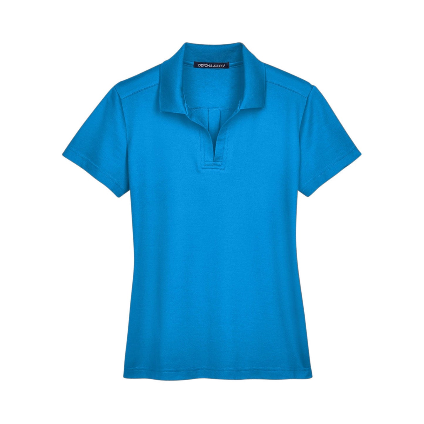 Black Polo Shirt - Devon & Jones - Performance Fabric