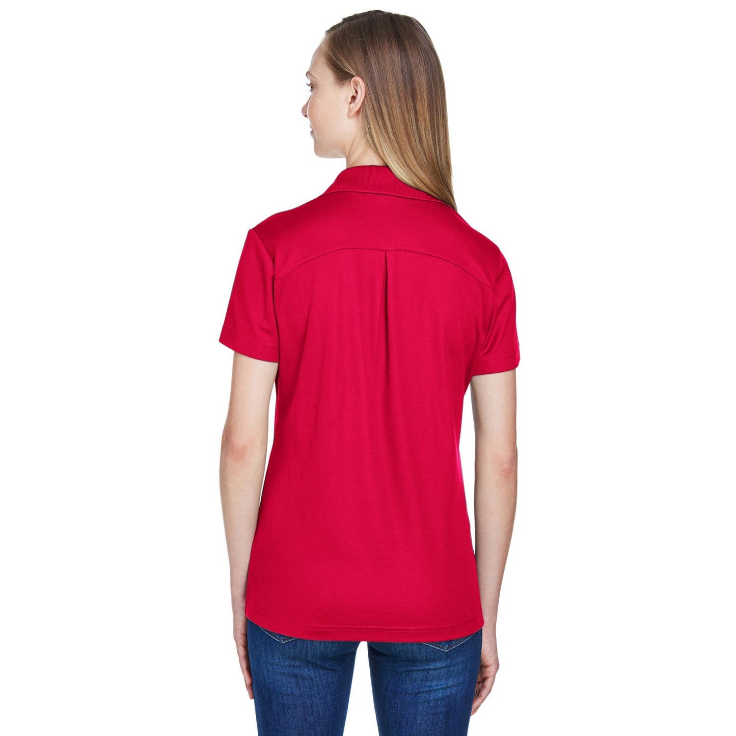 Black Polo Shirt - Devon & Jones - Performance Fabric