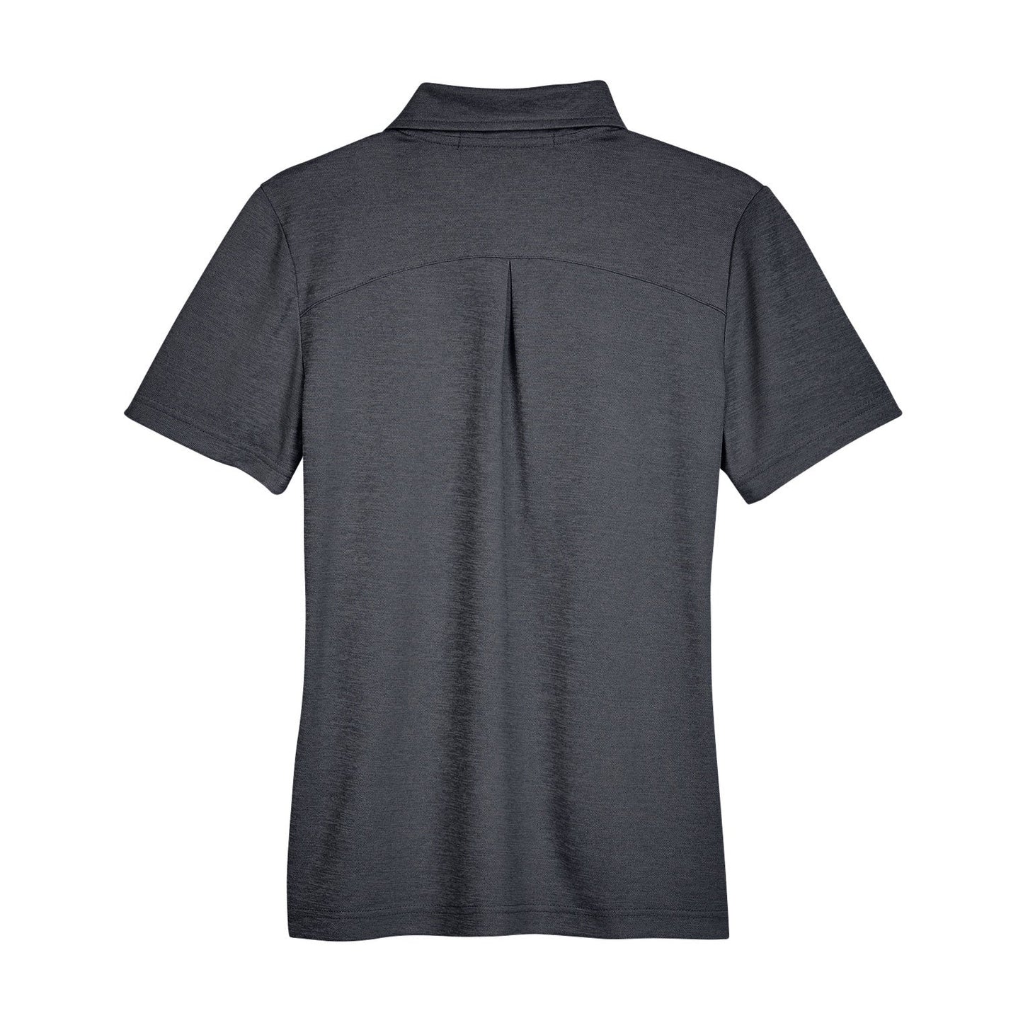 Black Heather Polo - Devon & Jones - Performance Fabric