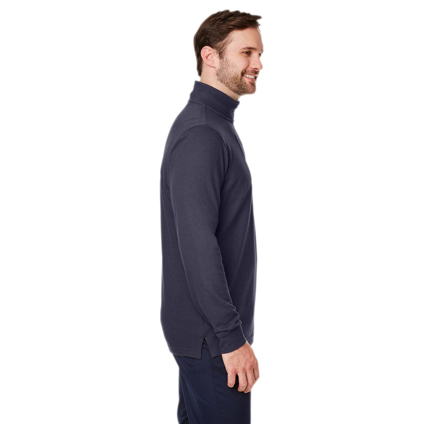 Black Sweatshirt - Devon & Jones - Moisture-Wicking