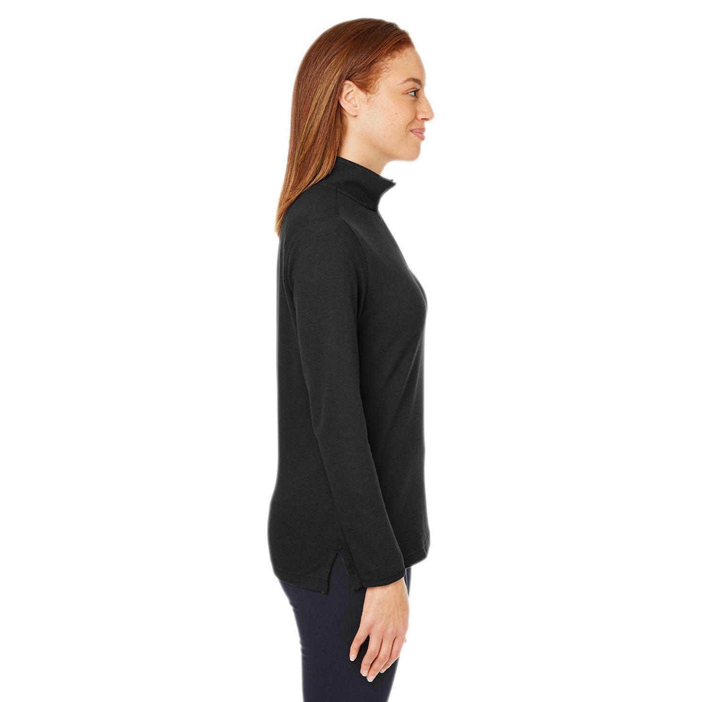 Black Sweatshirts - Devon & Jones - Performance Fabric