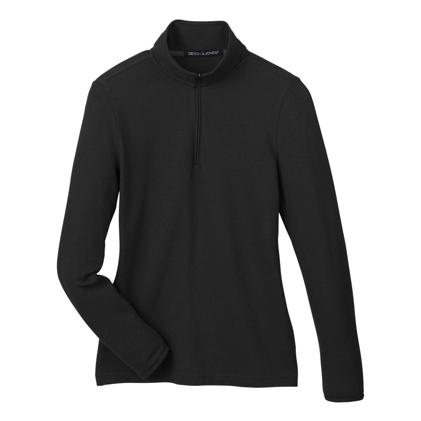 Black Sweatshirts - Devon & Jones - Performance Fabric