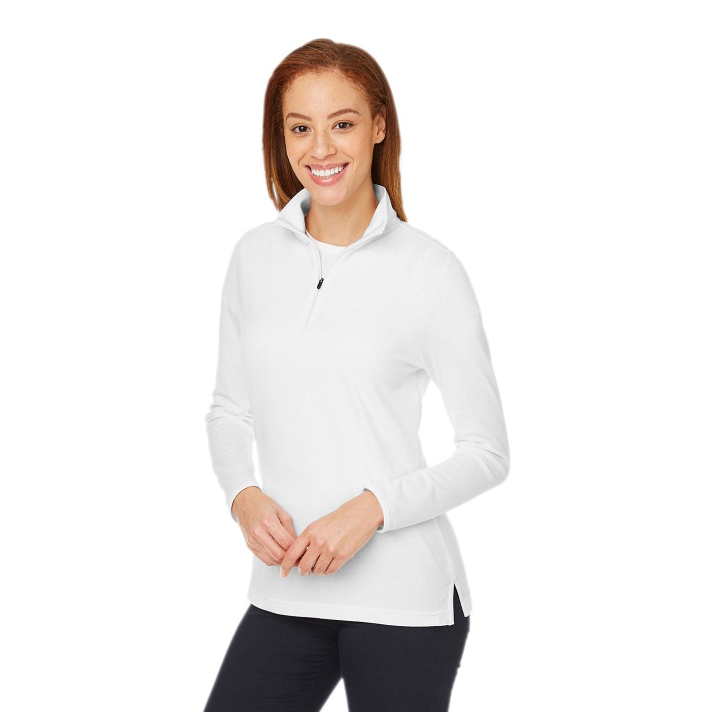 Black Sweatshirts - Devon & Jones - Performance Fabric