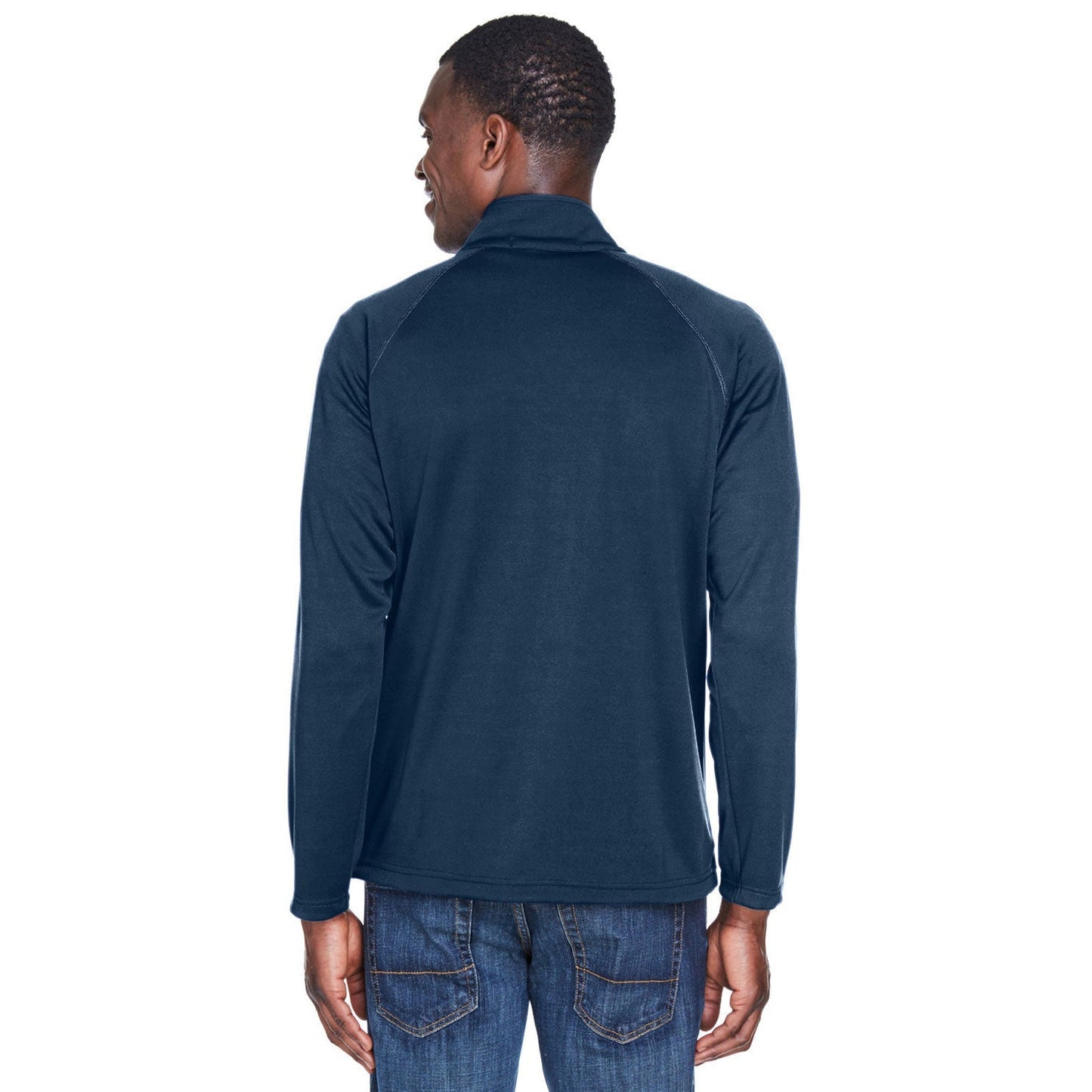 Black Sweatshirts - Devon & Jones - Stretch Tech-Shell