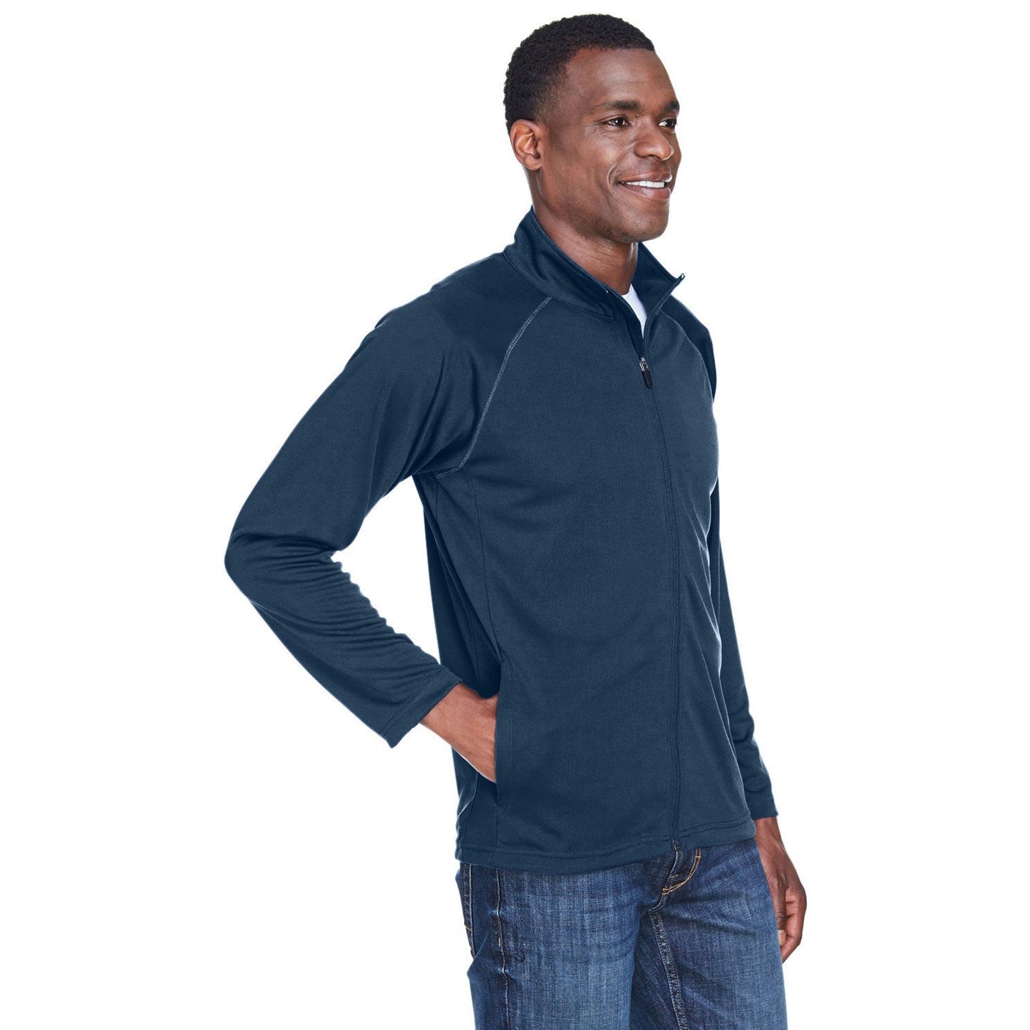 Black Sweatshirts - Devon & Jones - Stretch Tech-Shell