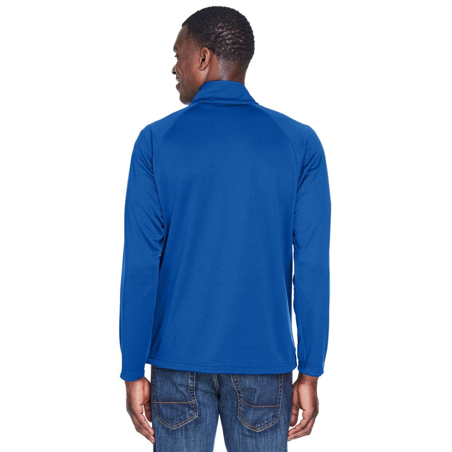 Black Sweatshirts - Devon & Jones - Stretch Tech-Shell