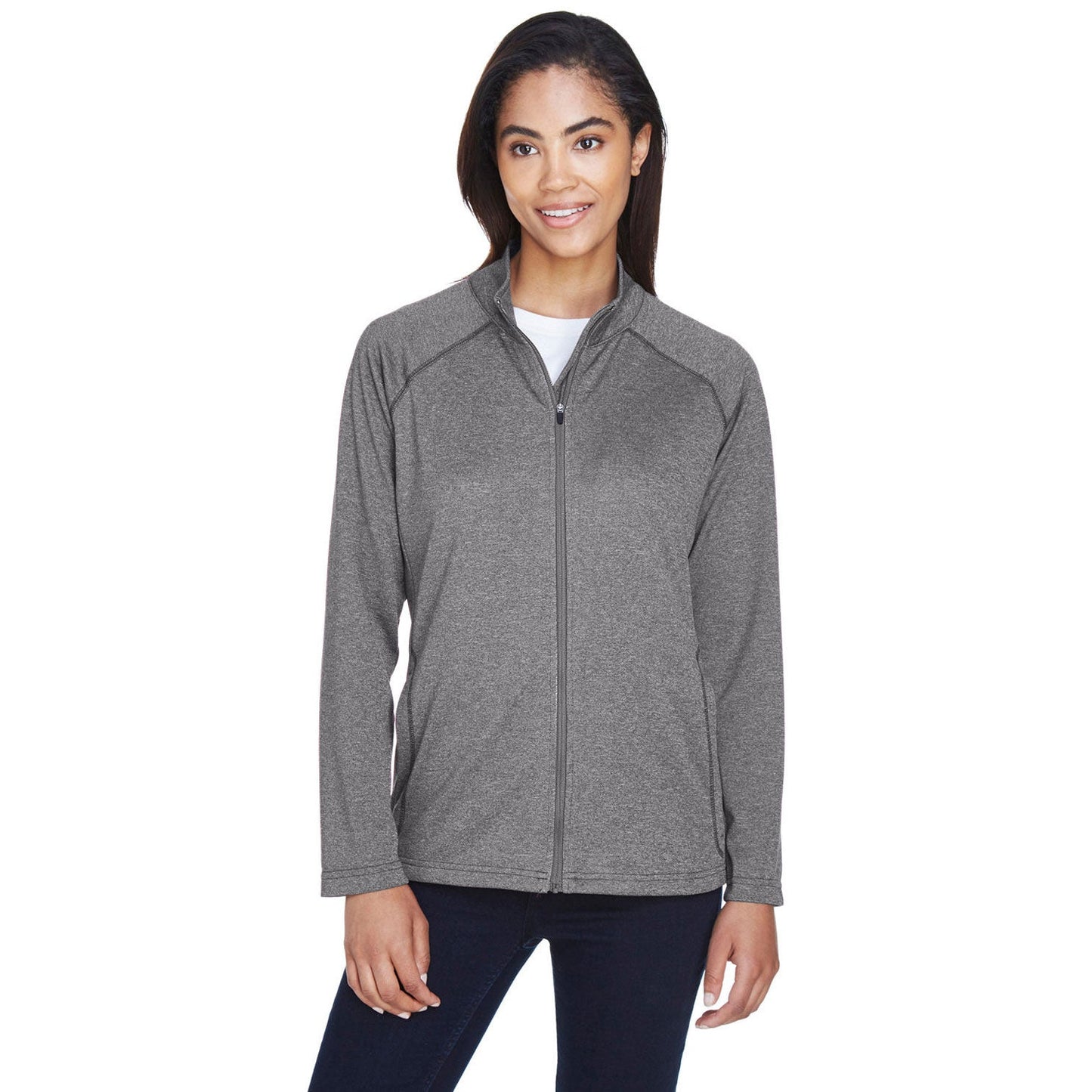 Black Sweatshirts - Devon & Jones - Stretch Tech-Shell
