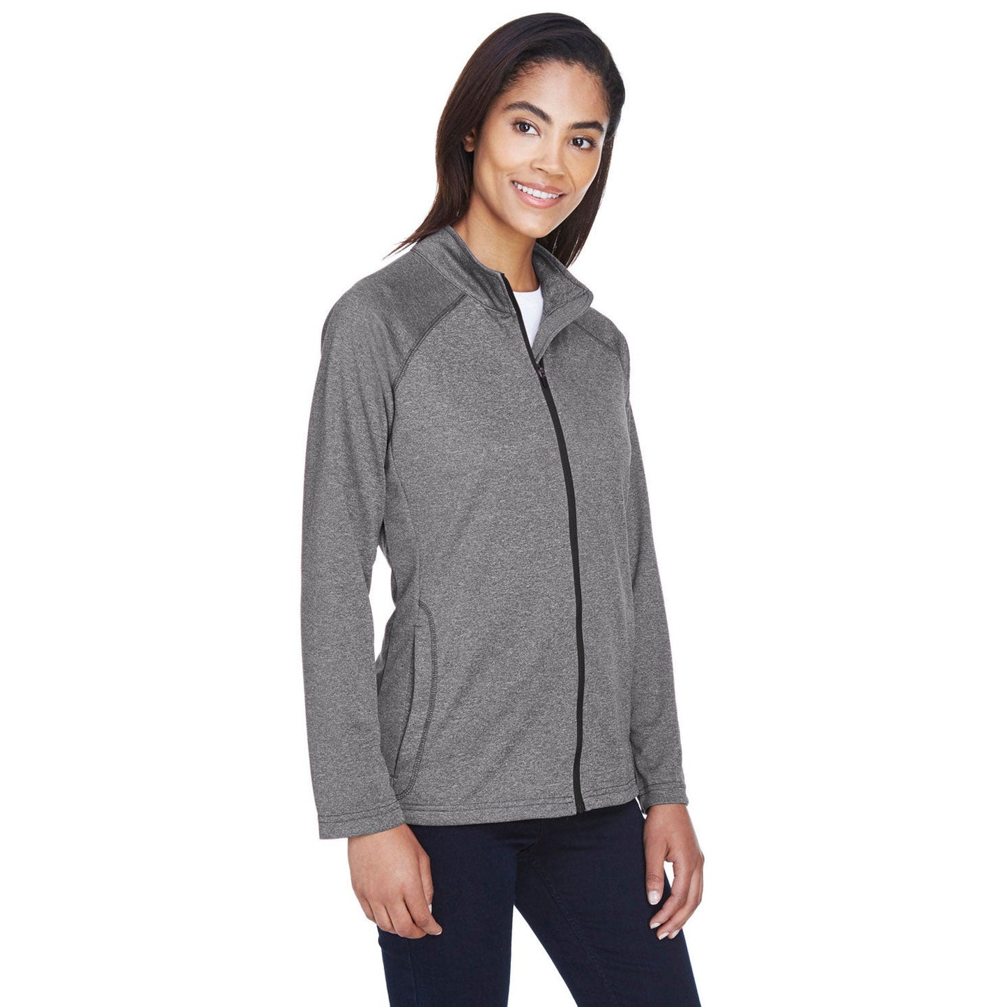 Black Sweatshirts - Devon & Jones - Stretch Tech-Shell