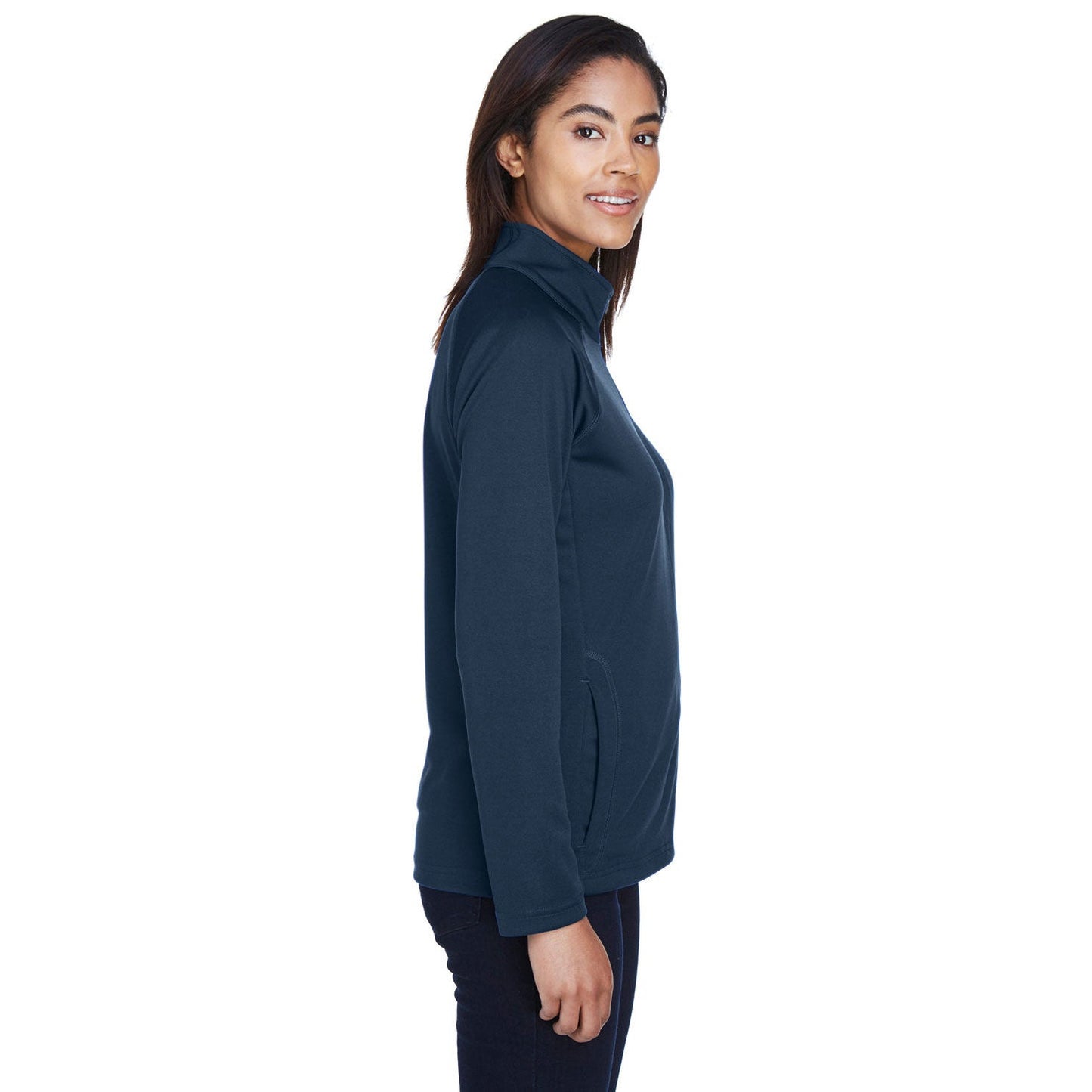 Black Sweatshirts - Devon & Jones - Stretch Tech-Shell