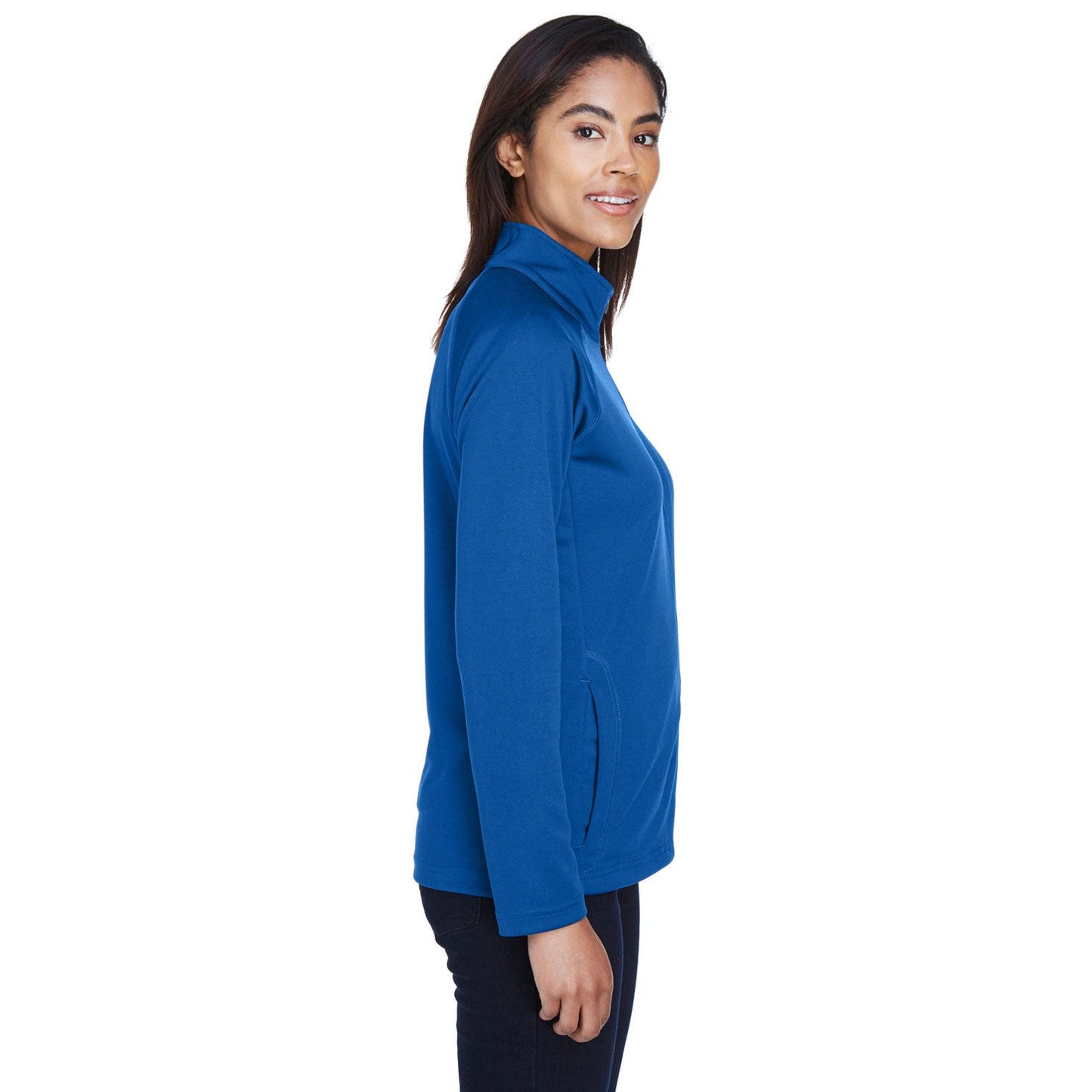 Black Sweatshirts - Devon & Jones - Stretch Tech-Shell