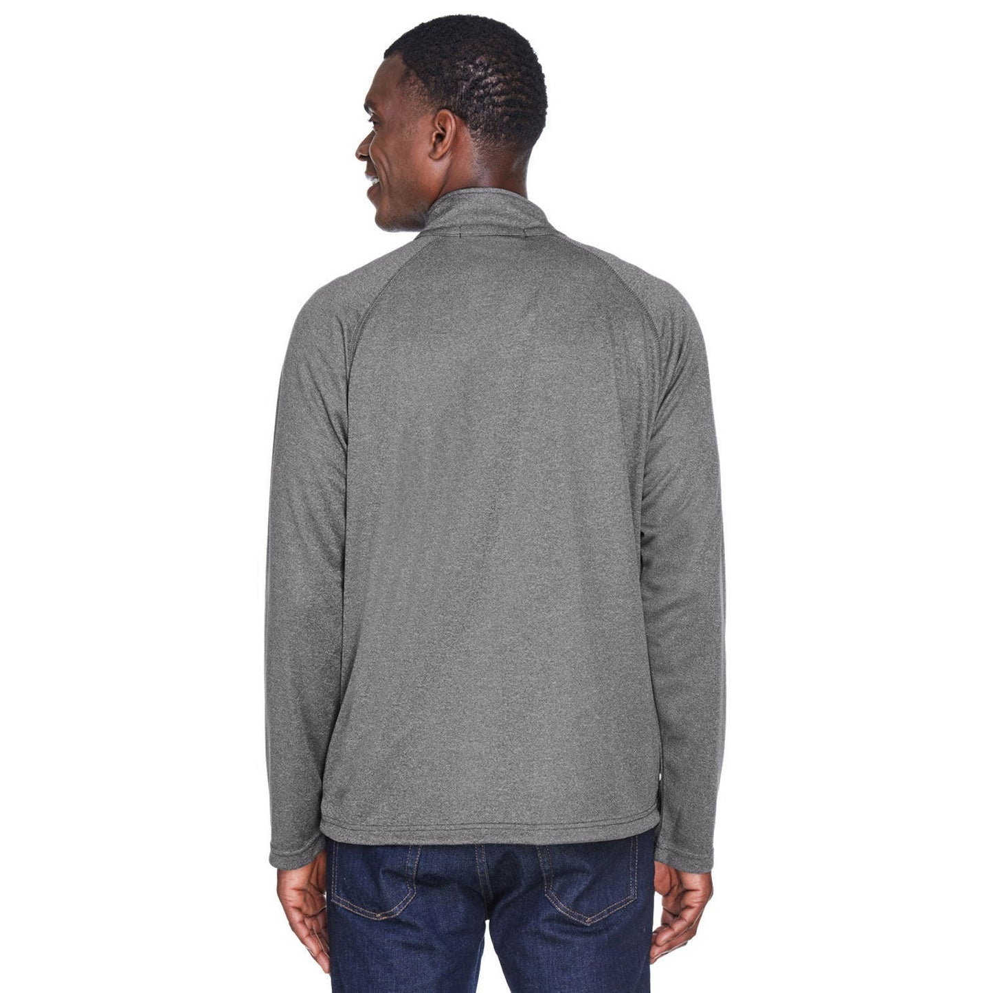 Black Sweatshirts - Devon & Jones - Stretch Fabric
