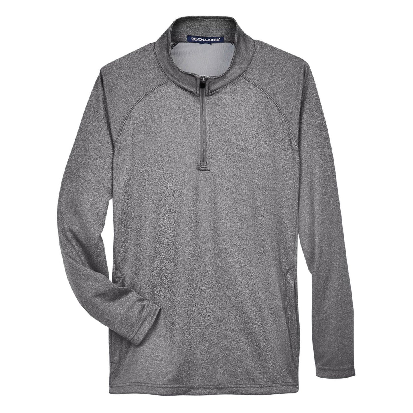 Black Sweatshirts - Devon & Jones - Stretch Fabric