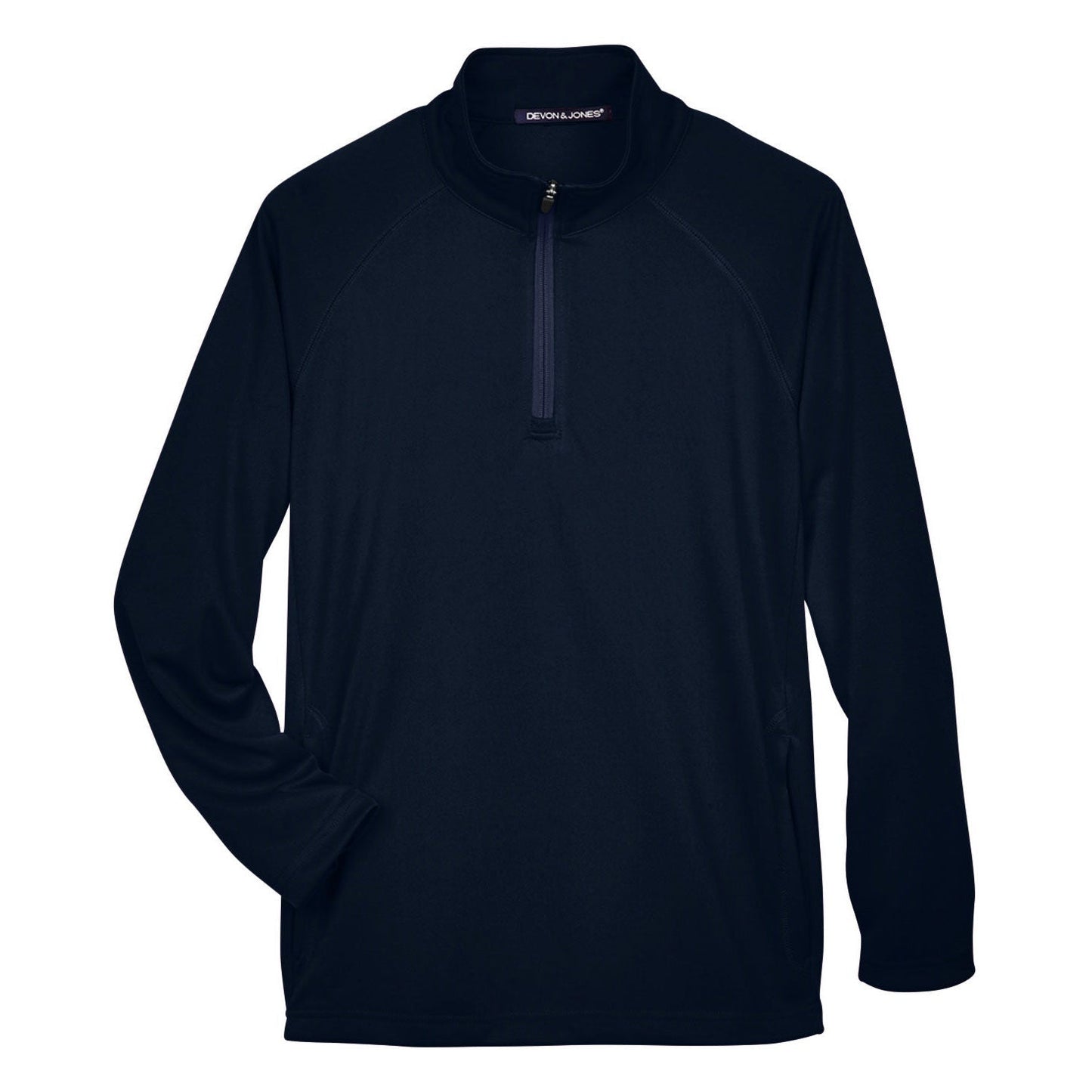 Black Sweatshirts - Devon & Jones - Stretch Fabric