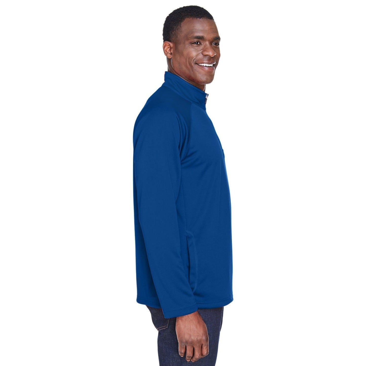 Black Sweatshirts - Devon & Jones - Stretch Fabric