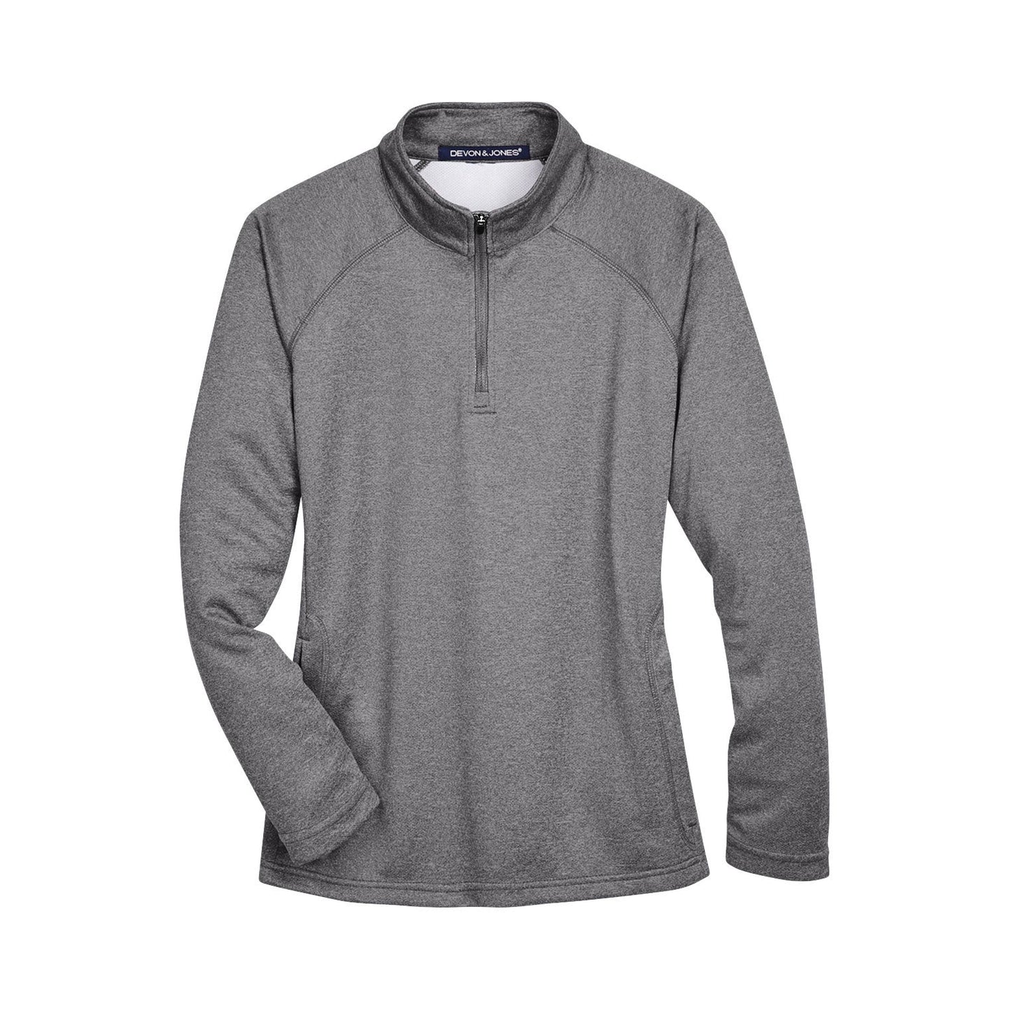 Black Sweatshirts - Devon & Jones - Stretch Tech-Shell
