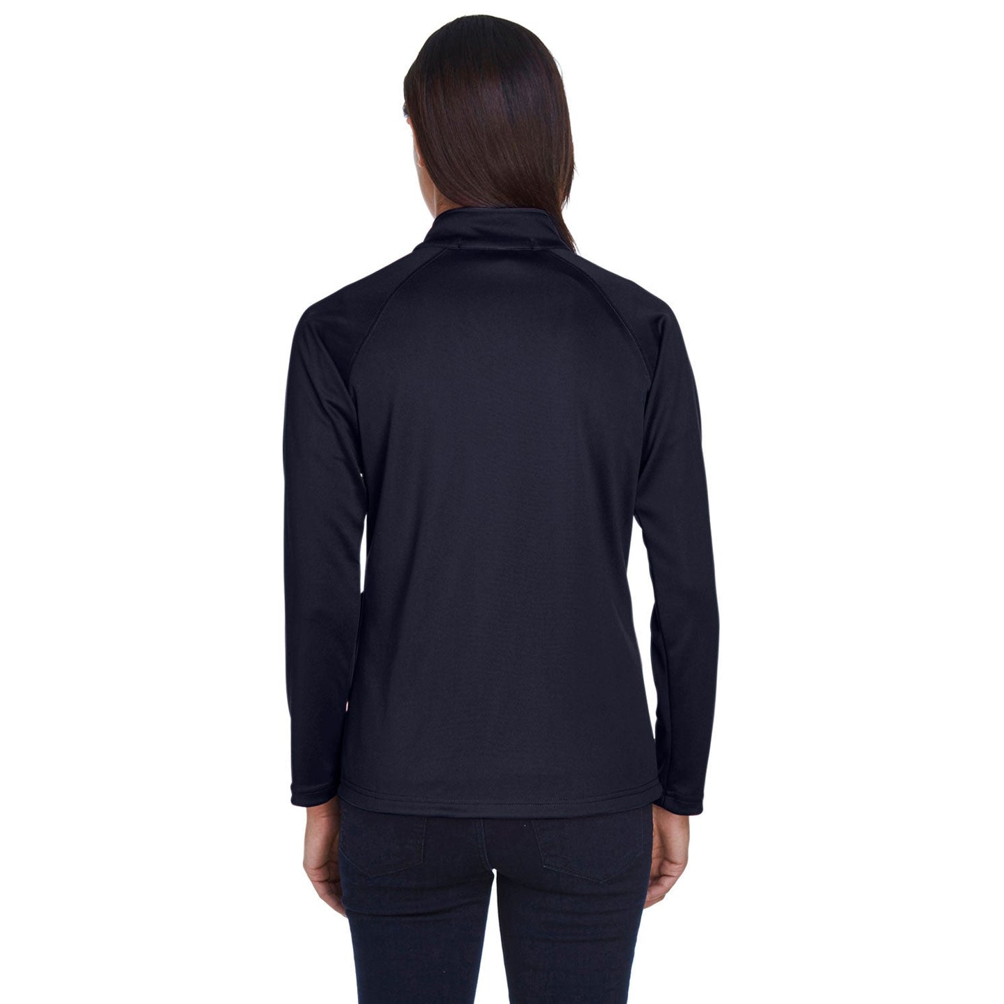 Black Sweatshirts - Devon & Jones - Stretch Tech-Shell