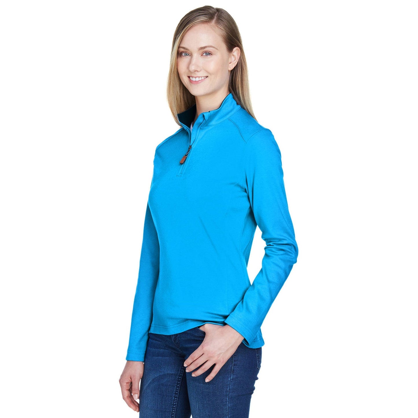 Black/Grey Heather Sweatshirt - Devon & Jones - Drytec Performance