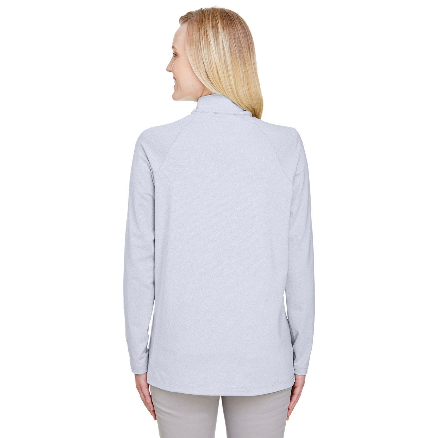 Black Sweatshirts - Devon & Jones - Performance Micro-Stripe