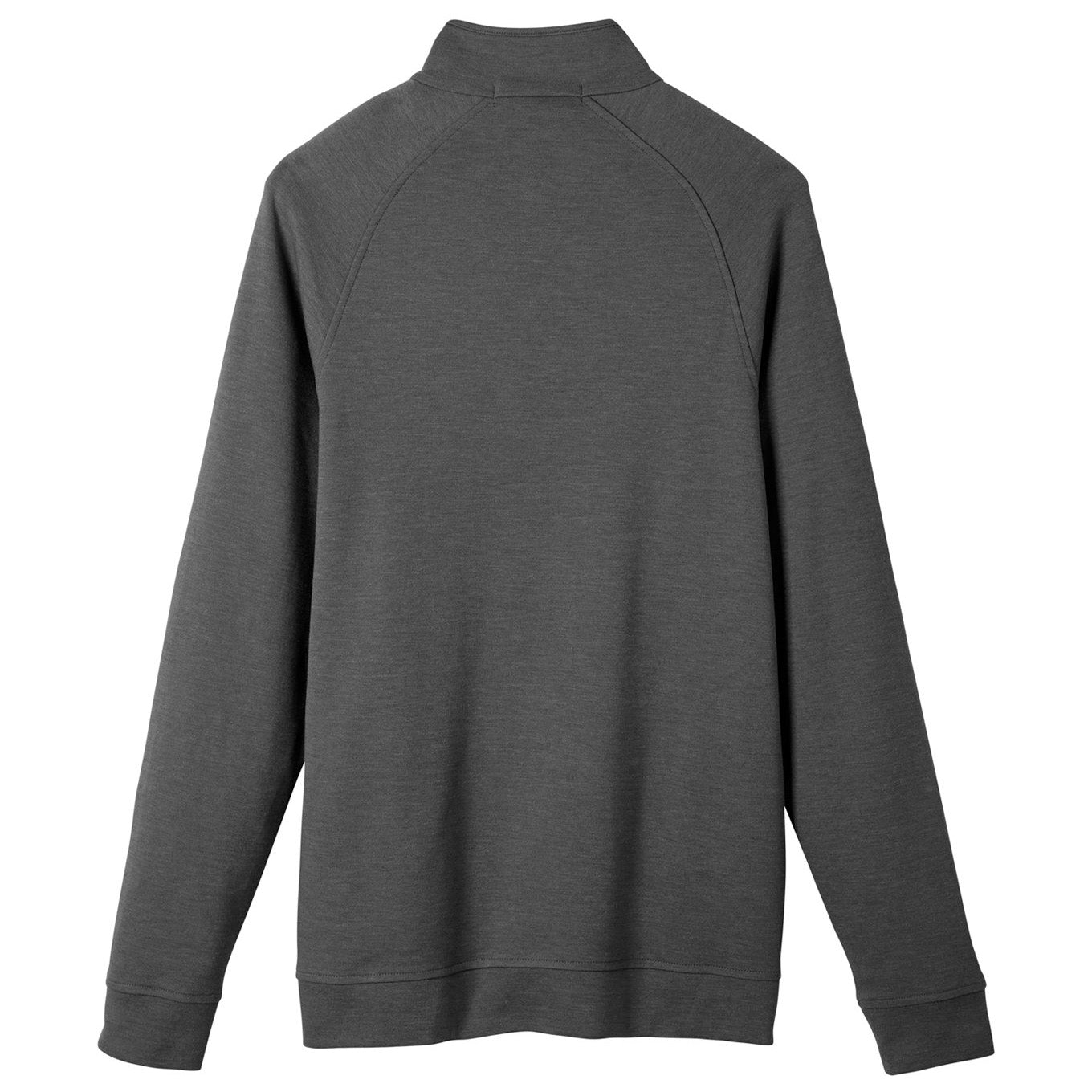 Black Melange Sweatshirt - Devon & Jones - Stylish Comfort
