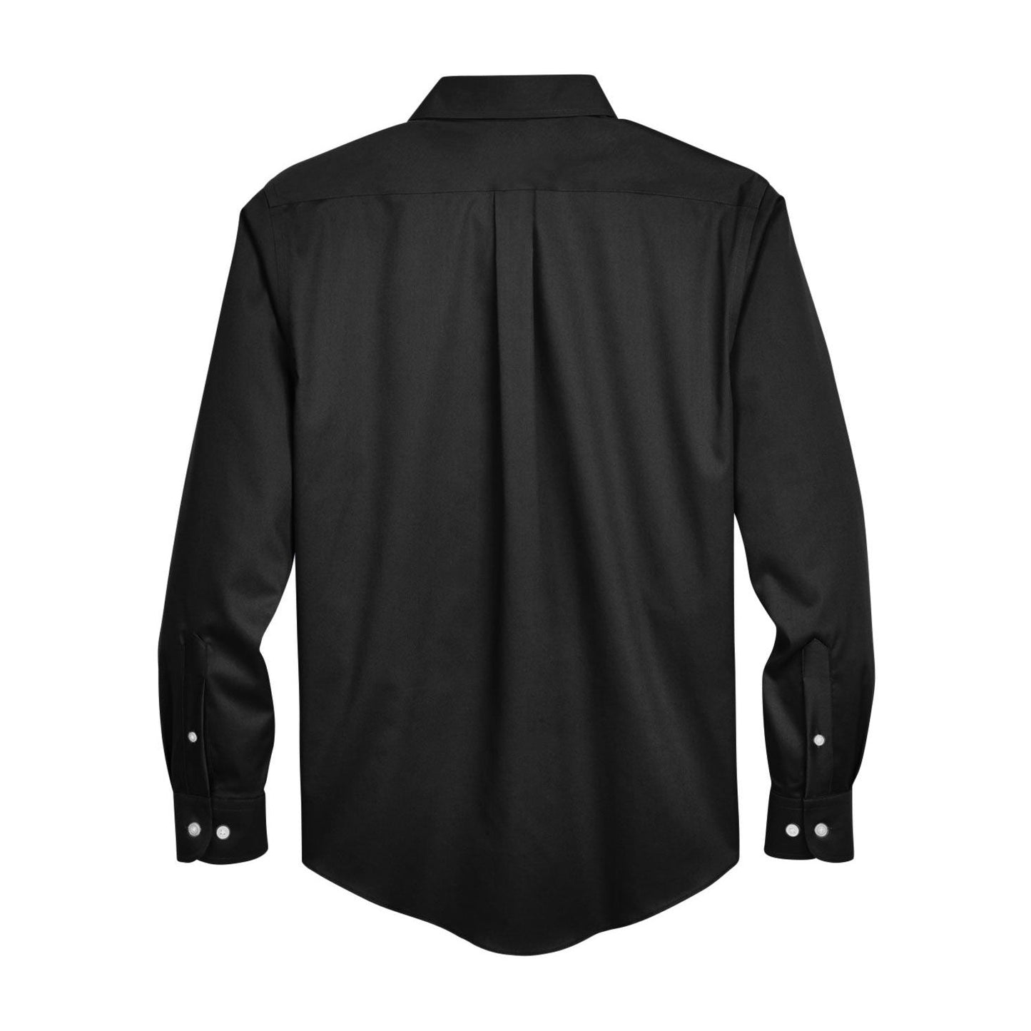 Black Button Up Shirt - Devon & Jones - Solid Stretch Twill