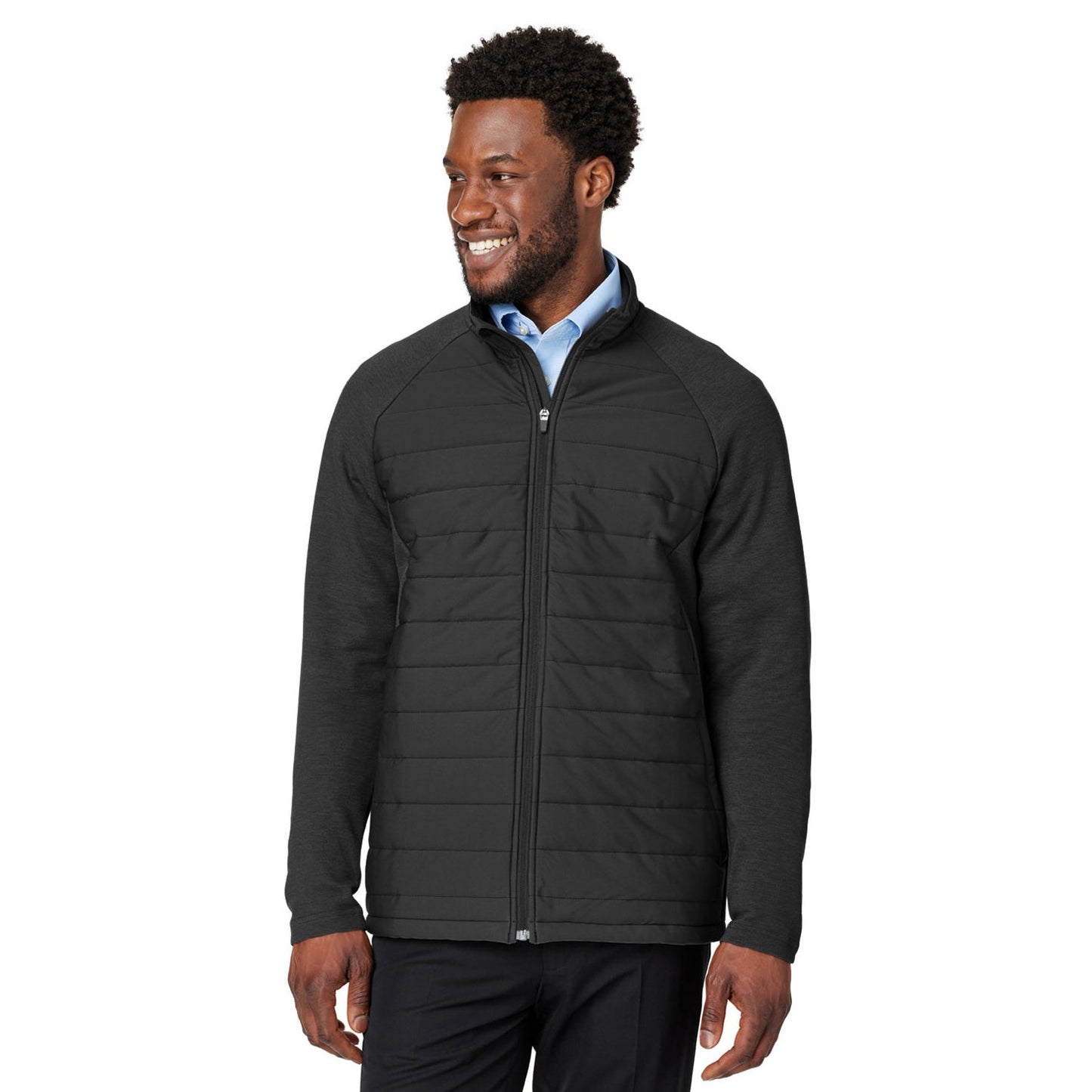 Black Melange Jacket - Devon & Jones - Stylish Hybrid