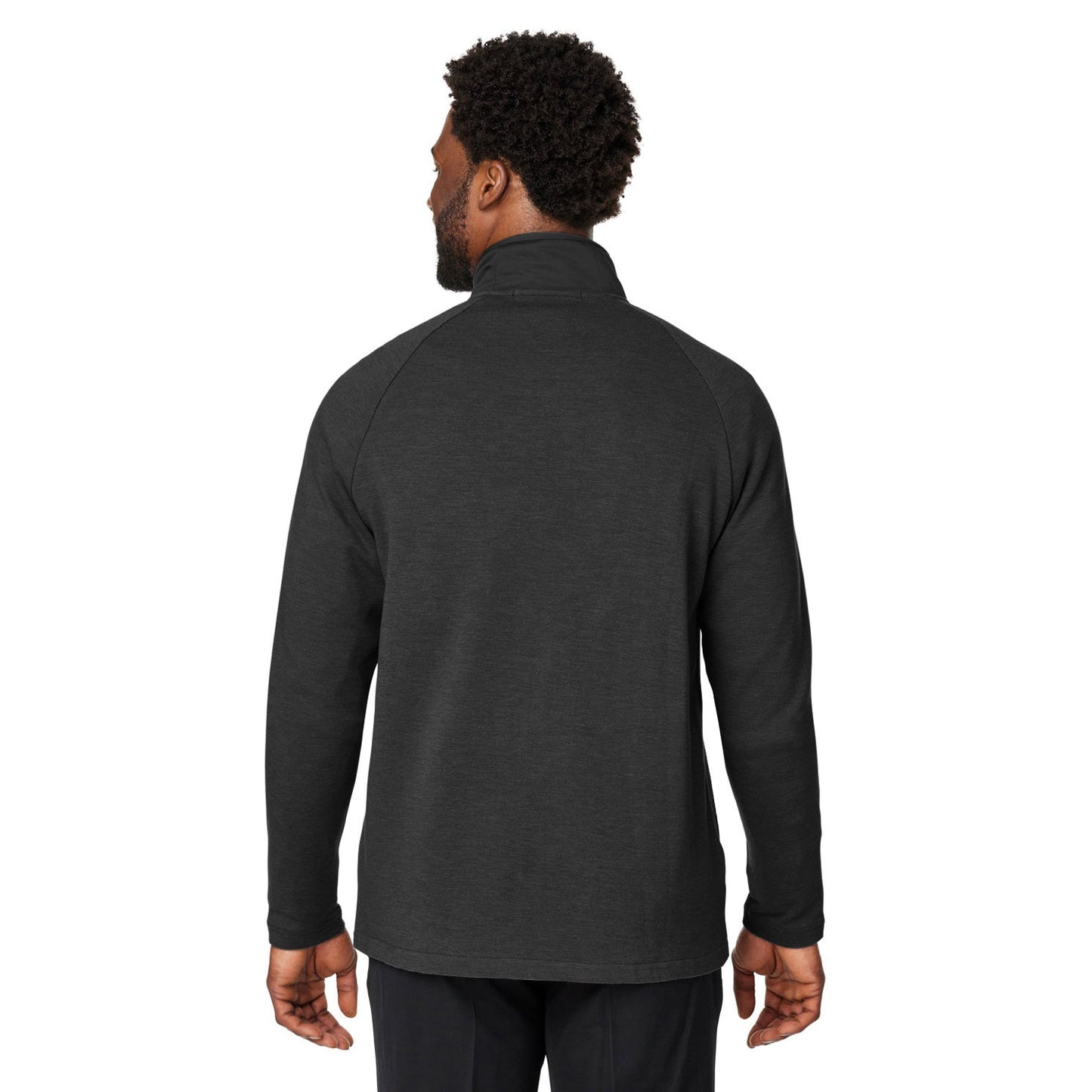 Black Melange Jacket - Devon & Jones - Stylish Hybrid